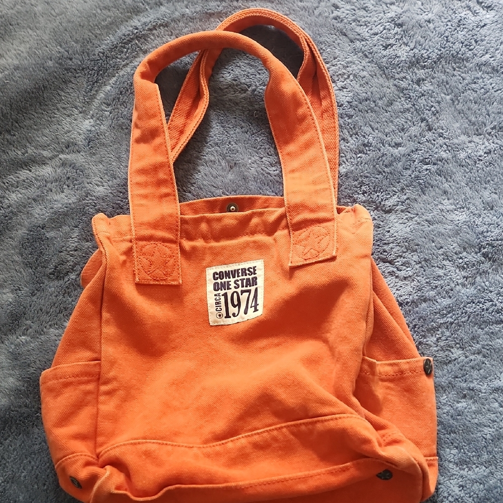 Converse Vibrant Orange Tote